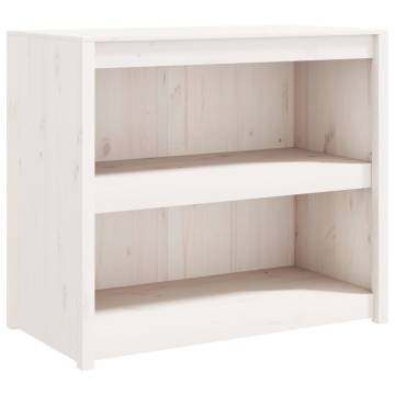 Outdoor Kitchen Cabinet - White Wood - 106x55x92 cm