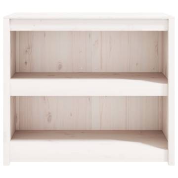 Outdoor Kitchen Cabinet - White Wood - 106x55x92 cm