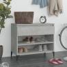 Shoe Cabinet Concrete Grey 70x36x60 cm Engineered Wood Colour concrete grey Quantity in Package 1 Number of Number of shelves 