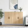 Wall Mounted Cabinets 2 pcs Sonoma Oak - Stylish Storage Solution