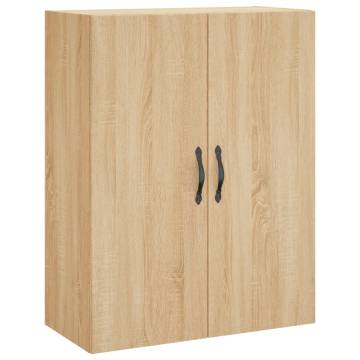 Wall Mounted Cabinets 2 pcs Sonoma Oak - Stylish Storage Solution