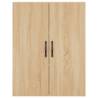 Wall Mounted Cabinets 2 pcs Sonoma Oak - Stylish Storage Solution