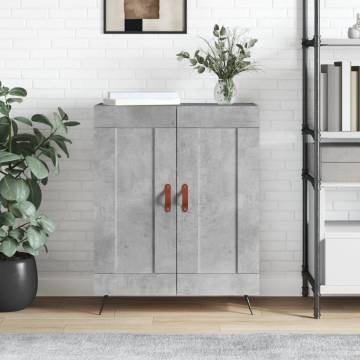 Concrete Grey Sideboard - Stylish Storage Solution | HipoMarket