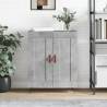 Sideboard Concrete Grey 69.5x34x90 cm Engineered Wood Colour concrete grey Quantity in Package 1 