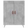 Concrete Grey Sideboard - Stylish Storage Solution | HipoMarket