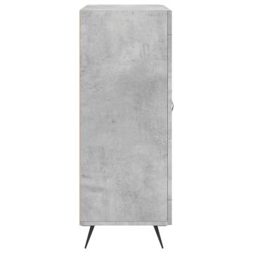 Concrete Grey Sideboard - Stylish Storage Solution | HipoMarket