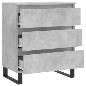 Trendy Concrete Grey Sideboard - 60x35x70 cm | HipoMarket