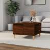 Coffee Table Brown Oak 55x55x36.5 cm Engineered Wood Colour brown oak Quantity in Package 1 