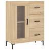 Elegant Highboard Sonoma Oak - Stylish Storage Solution | HipoMarket