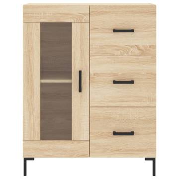 Elegant Highboard Sonoma Oak - Stylish Storage Solution | HipoMarket