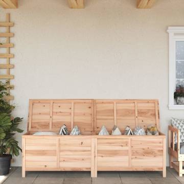 Durable Garden Storage Box - Solid Wood Fir | HipoMarket UK