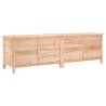 Durable Garden Storage Box - Solid Wood Fir | HipoMarket UK