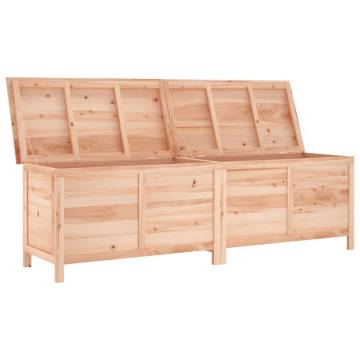 Durable Garden Storage Box - Solid Wood Fir | HipoMarket UK