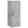 Elegant Highboard in Concrete Grey - Stylish Storage Solution