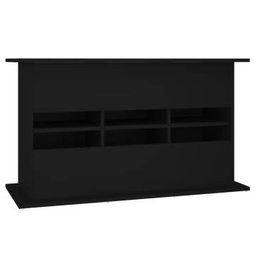 Aquarium Stand Black 101x41x58 cm | Stable Engineered Wood