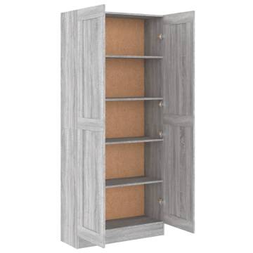 Book Cabinet Grey Sonoma - Stylish Storage Solution