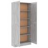 Book Cabinet Grey Sonoma - Stylish Storage Solution