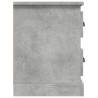 Stylish Concrete Grey TV Cabinet - 102x35.5x47.5 cm