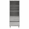 Highboard Grey Sonoma 40x36x110 cm - Stylish Storage Solution