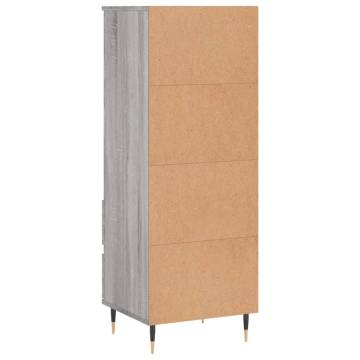 Highboard Grey Sonoma 40x36x110 cm - Stylish Storage Solution