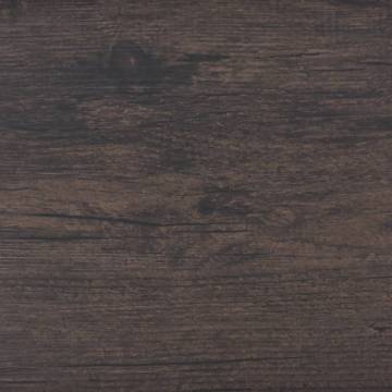 Self-Adhesive PVC Flooring Planks - Dark Brown - 5.02 m²