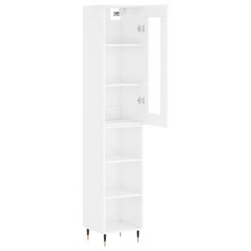 Highboard High Gloss White - Stylish Storage Solution | HipoMarket