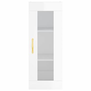 Highboard High Gloss White - Stylish Storage Solution | HipoMarket