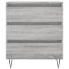 Stylish Grey Sonoma Sideboard - 60x35x70 cm | HipoMarket