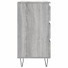 Stylish Grey Sonoma Sideboard - 60x35x70 cm | HipoMarket