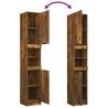 Bathroom Cabinet Smoked Oak - Stylish Storage Solution