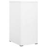 Durable White Filing Cabinet - 3 Drawers with Lock | HipoMarket