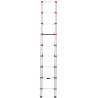 Hailo Telescopic Ladder FlexLine 260 - Adjustable Aluminium Ladder