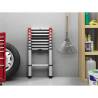 Hailo Telescopic Ladder FlexLine 260 - Adjustable Aluminium Ladder