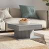 Stylish Grey Sonoma Coffee Table - 57x57x30 cm