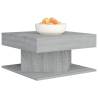 Stylish Grey Sonoma Coffee Table - 57x57x30 cm