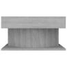 Stylish Grey Sonoma Coffee Table - 57x57x30 cm