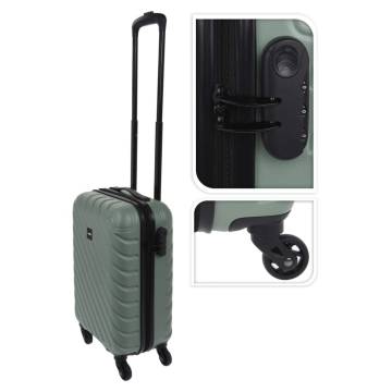 ProWorld 28 L Green Diamond Design Suitcase - Stylish & Practical