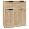 Stylish 3-Piece Sonoma Oak Sideboards - Hipomarket UK