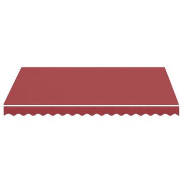 Replacement Awning Fabric Burgundy Red 3x2.5 m | Hipomarket