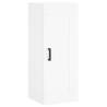 Elegant Wall Mounted Cabinet - White Engineered Wood | Hipomarket