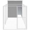 Light Grey Dog House with Run - Durable & Spacious | HipoMarket