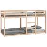 Elegant Solid Wood Pine Bunk Bed 80x200 cm - Hipomarket