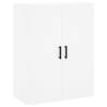 Elegant Wall Mounted Cabinet - 69.5x34x90 cm in White