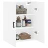 Elegant Wall Mounted Cabinet - 69.5x34x90 cm in White