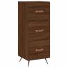 Stylish Highboard Brown Oak - Elegant Storage Solution