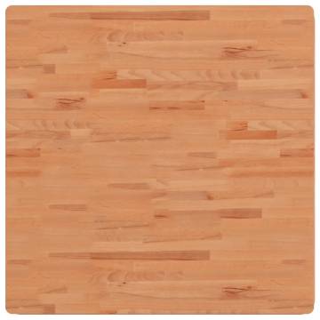 Square Beech Wood Table Top 90x90 cm - Perfect for DIY