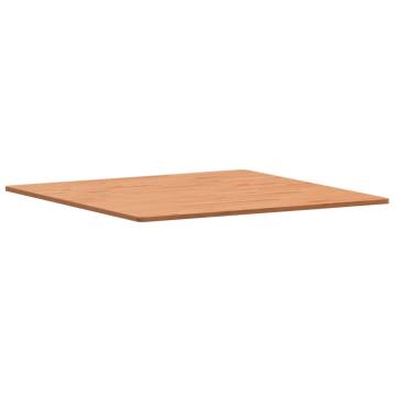 Square Beech Wood Table Top 90x90 cm - Perfect for DIY