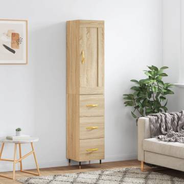 Highboard Sonoma Oak - Elegant Storage Solution | HipoMarket