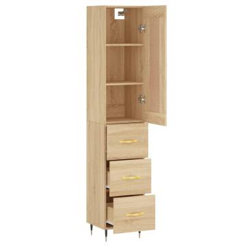 Highboard Sonoma Oak - Elegant Storage Solution | HipoMarket