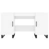 High Gloss White Desk - 140x50 cm | Stylish & Practical